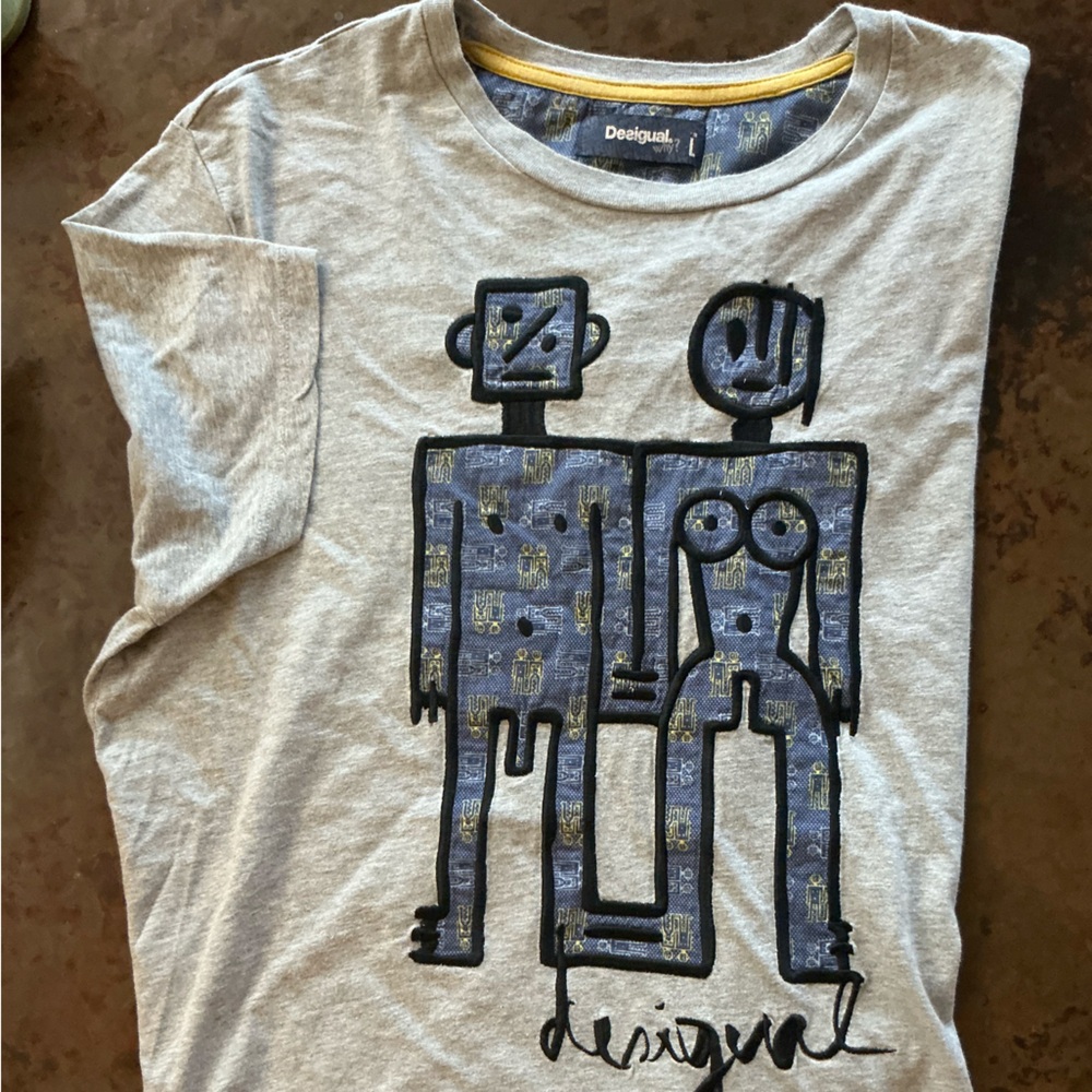 Desigual NAKED TWIN ROBOTS Unisex Large